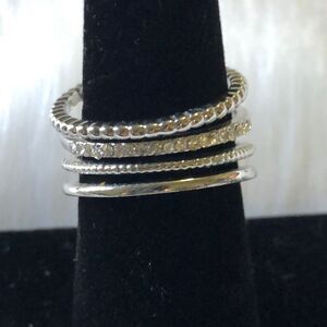 🔮 5/$25 Charming‎ Charlie Faux Stackable Rings